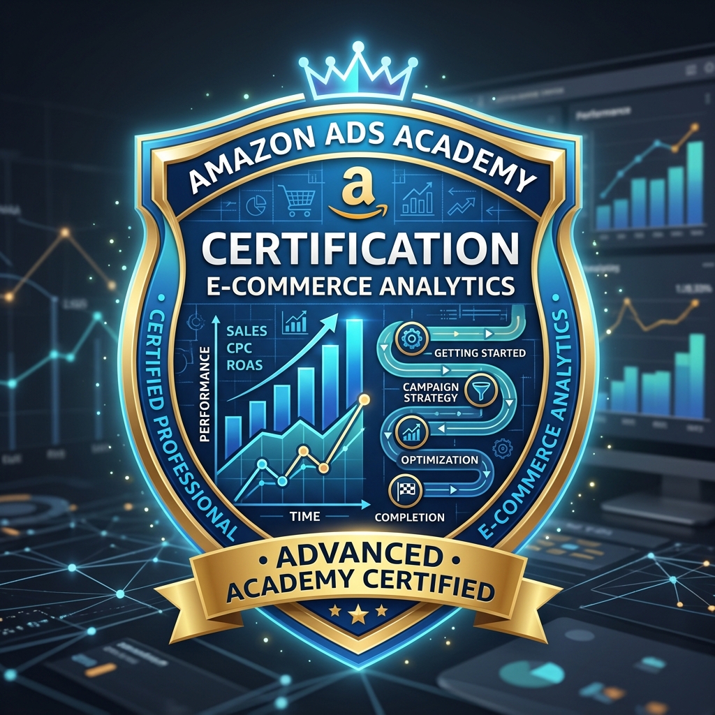 Amazon Ads Academy Certification Digital Badge Graphic